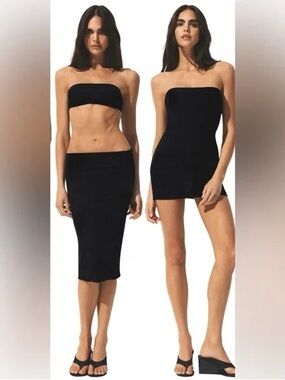 SKIMS Classic swim convertible tube dress
